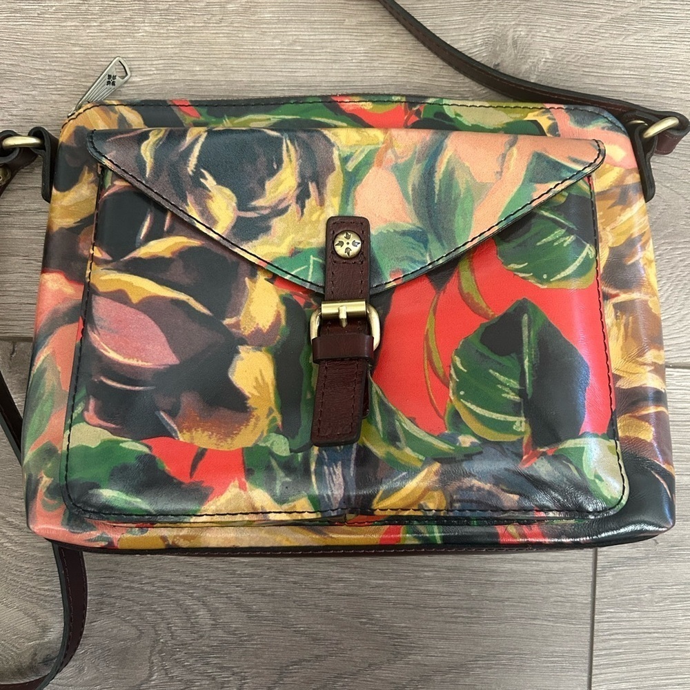 PATRICIA NASH Crossbody Purse with Floral Print - Picture 2 of 11